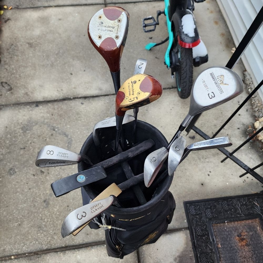 BOB TOSKI  - 6 WAY Golf BAG And Clubs - Please See All Pictures - Picture 6 of 11